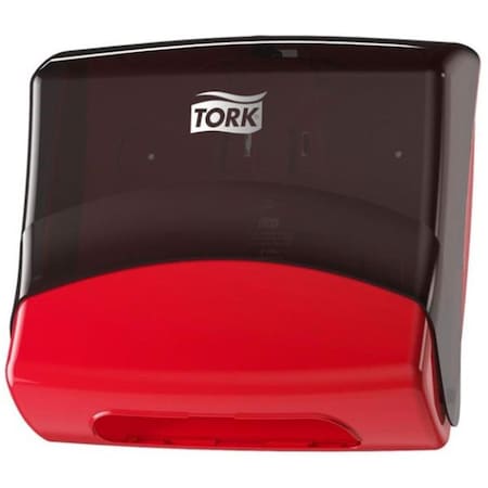 Cubiculum Usa W4 Cloth Tophold Dispenser, Red & Black CU3577422
